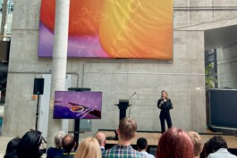 Lilli Berger on Stage I was invited to speak at the International Council for Small Business (ICSB) World Congres Lilli Berger Founder of VYVYT und farvel dem ersten virutellen 3D Erinnerungsraum